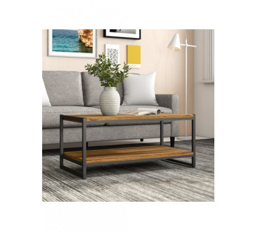 Журнальный столик Cof-tab-161: Двойной комфорт в стиле Лофт