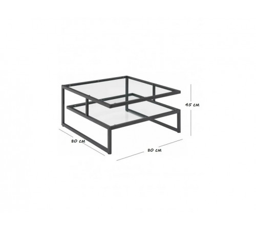 Журнальный столик Coffee Table 2: Геометрия прозрачности