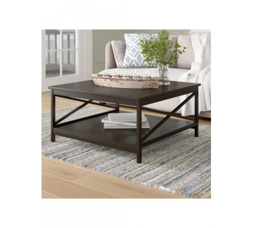 Квадратный Журнальный Столик Darek 88x88 — Лофт и Модерн.