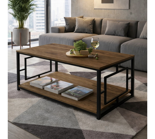 Журнальный столик GeoWood с полкой