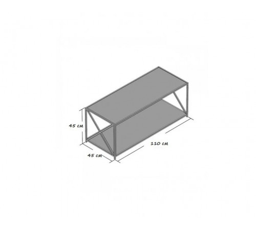 Журнальный столик TG07 - Идеальный Лофт для Вашей Гостиной.