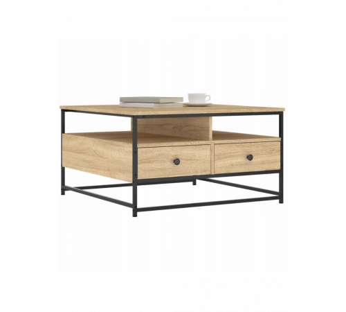 Журнальный столик ЖС-303: Баланс стиля Лофт и уюта