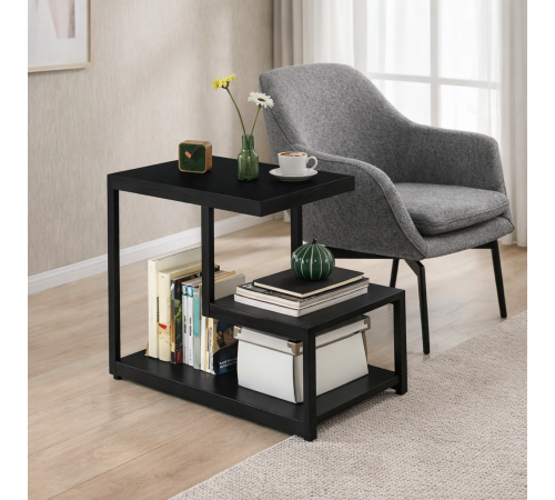 Приставной столик Tab-209: Черный Минимализм и Функциональность