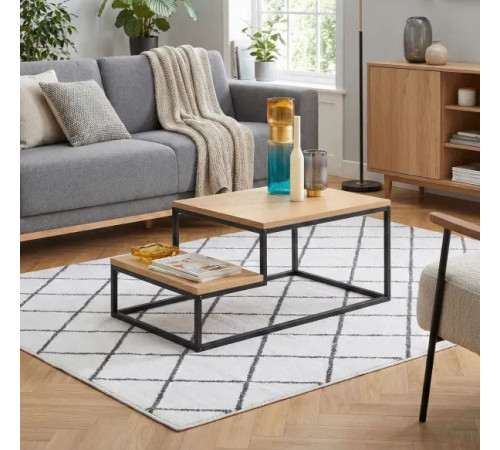 Журнальный столик Tab-210: Индустриальная Эстетика и Практичность