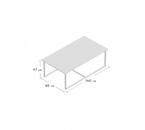 Журнальный столик N-2721 - Пространственный акцент в стиле Loft