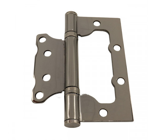 Петля KEDR FLUSH 100*75, черный никель