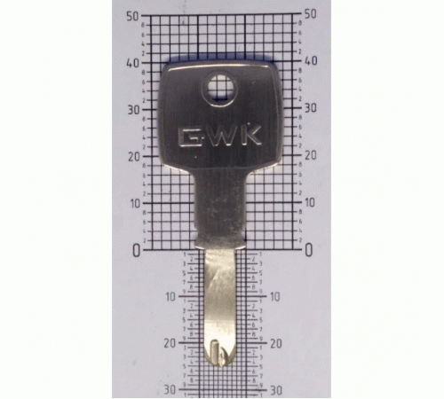 Заготовка ключа GWK 7000