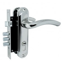 Замок врізний KEDR з ручками 1026 S/NI