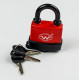 Замок навесной в резине KEDR HG 376 (63мм)