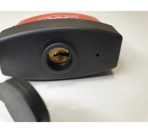 Замок навесной в резине KEDR HG 376 (63мм)