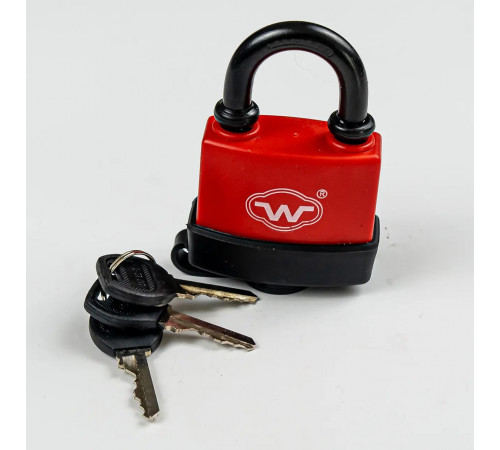 Замок навесной в резине KEDR HG 376 (63мм)