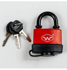 Замок навісний у гумі KEDR HG 377 (75мм)