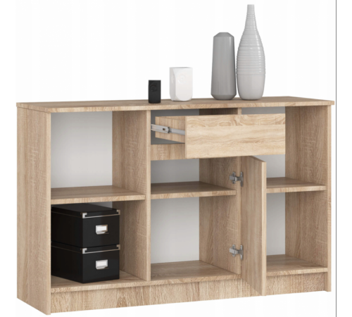 КОМОД CLP B-17 + СТОЛ, дуб сонома