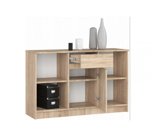 КОМОД CLP B-17 + СТОЛ, дуб сонома