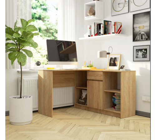 КОМОД CLP B-17 + СТОЛ, дуб сонома