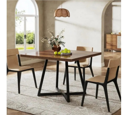 Квадратный обеденный стол на 4 персоны