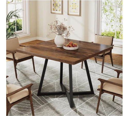 Квадратный обеденный стол на 4 персоны