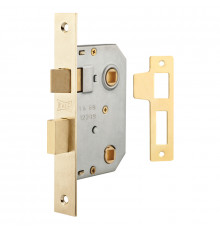 Клямка Kale 251 WC бексет: 44 mm, планки з покриттям латунь, правосторонній