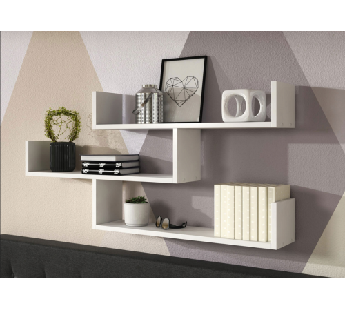 Книжная полка POLA белая