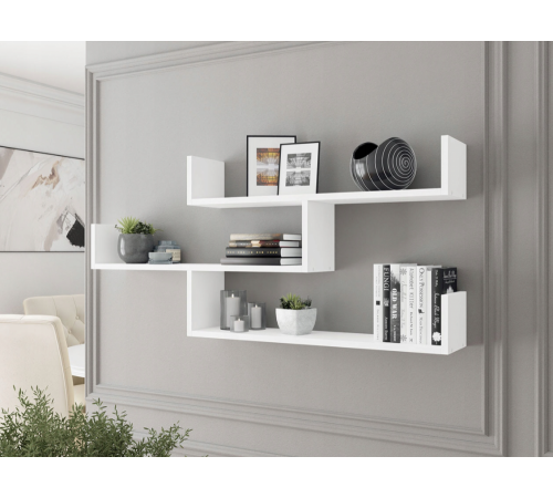 Книжная полка POLA белая