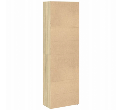 Книжный шкаф — дуб Сонома, стиль лофт, надежный шкаф для книг