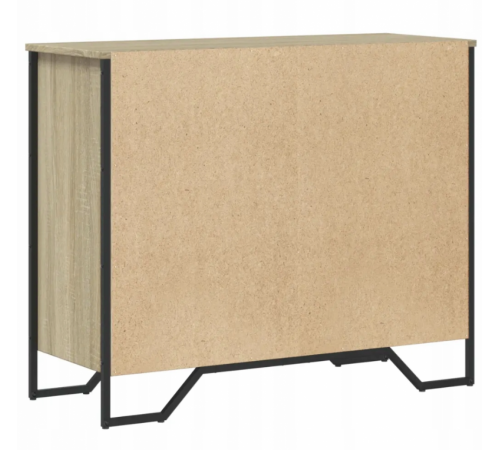 Комод дуб Сонома 91×35,5×74,5 см – надежный и просторный комод от MSM.