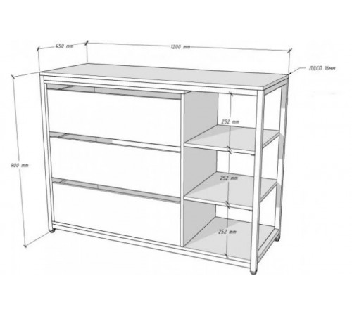 Комод Амелия