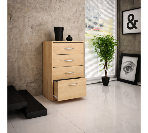 Комод Аріст   с ящиками дуб Сонома MSM – комфорт и стиль для вашего пространства