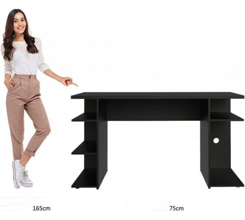 Компьютерный стол Madesa, черный