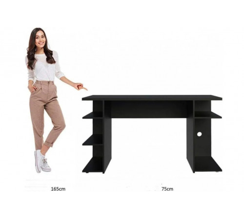 Компьютерный стол Madesa, черный