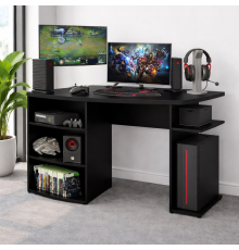 Компьютерный стол Madesa, черный