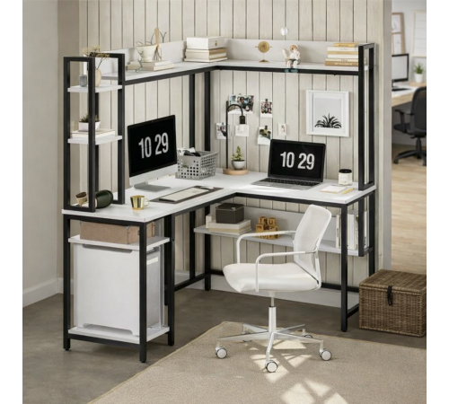 Компьютерный угловой стол Vouaux L‑образный