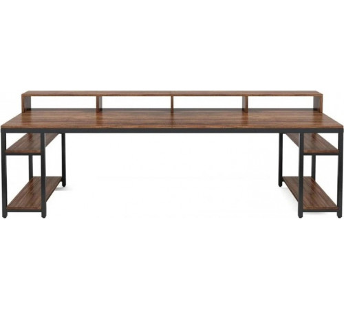 Компьютерный стол для монитора и 4 открытыми полками