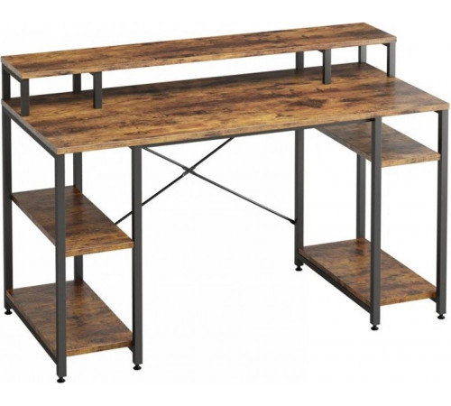 Компьютерный стол с полкой для монитора