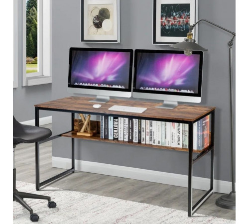 Компьютерный стол на металлической основе