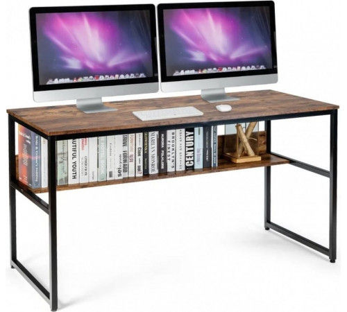 Компьютерный стол на металлической основе