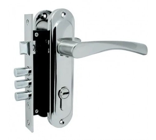 Комплект замка KEDR 1023-M60 (BS40*60 ММ) NI