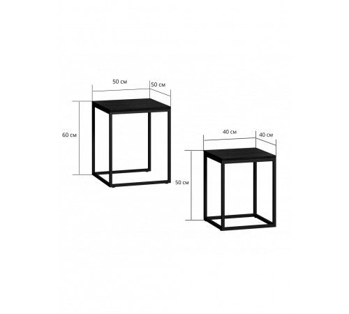 Комплект журнальных столов Мальборк 5 в стиле Loft