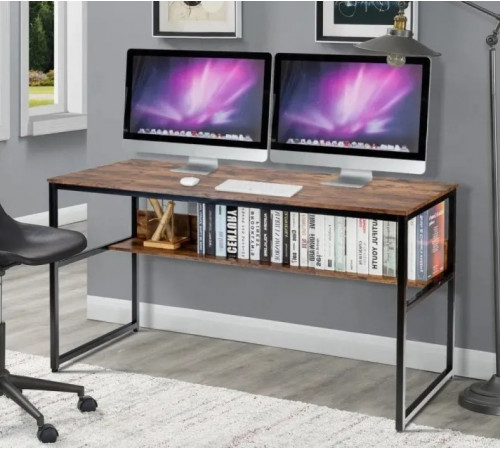 Компьютерный стол на металлической основе