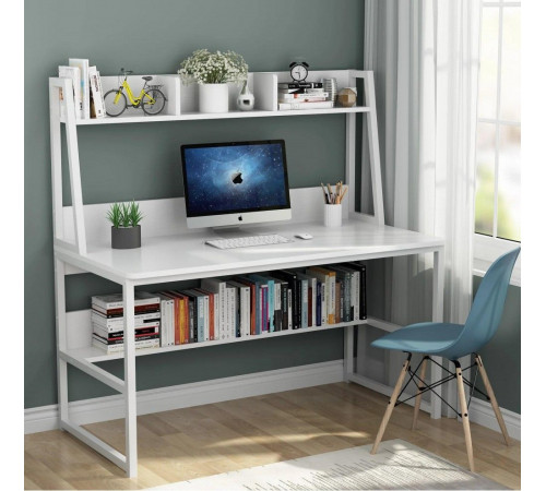 Компьютерный стол в стиле лофт с металлическим каркасом