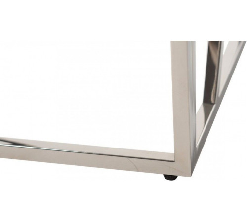 Консоль CF-3 прозрачное серебро Vetro MSMLOFT