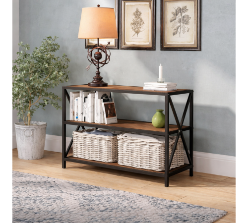 Металлическая консоль MSMLOFT с 2 полками