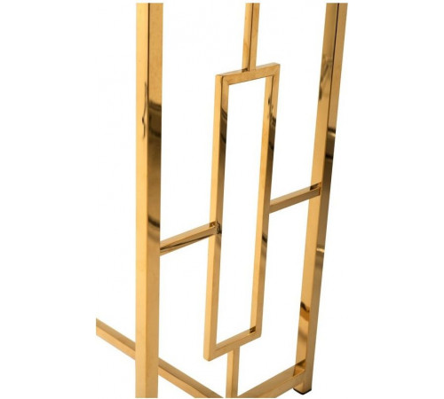 Консоль CL-3 прозрачная золотистая Vetro MSMLOFT