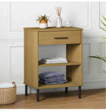 Консоль для хранения с металлическими ножками