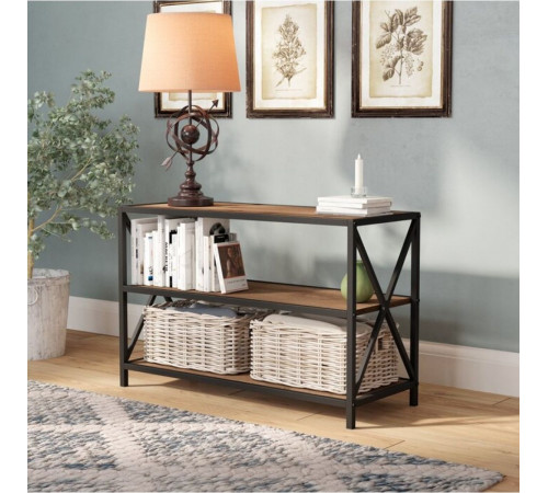 Металлическая консоль MSMLOFT с 2 полками