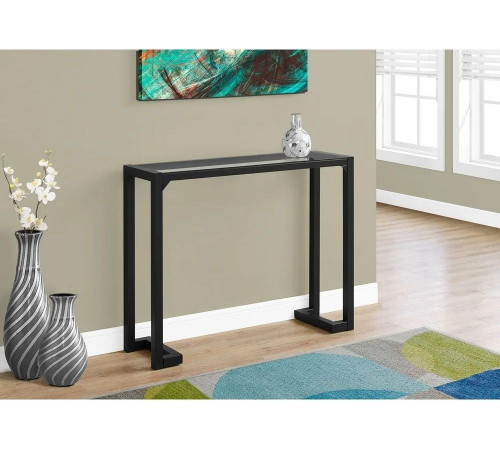 Консоль современная со стеклом