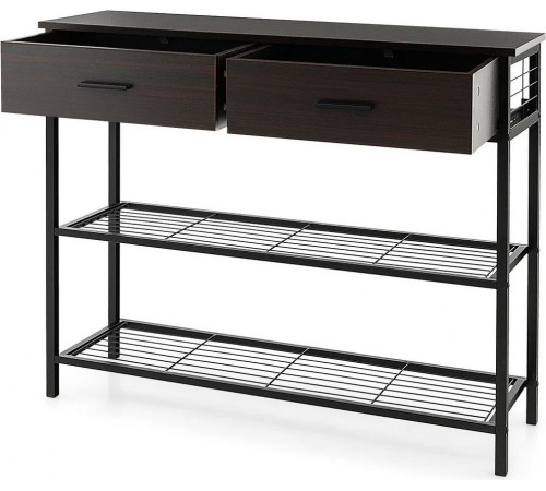 Консольный столик в прихожей с 2 ящиками