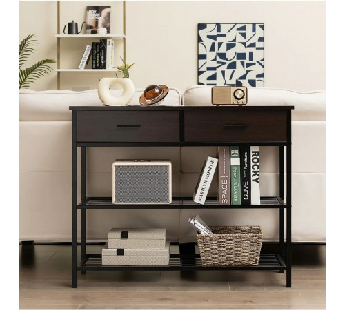 Консольный столик в прихожей с 2 ящиками