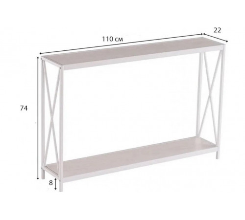 Консольний стіл Germantown — витончене рішення для компактних зон