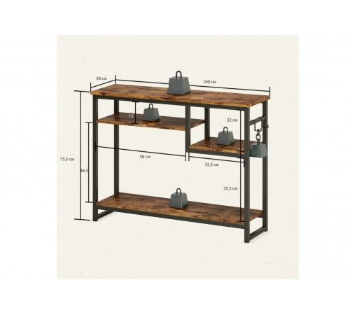 Консольний стіл Rosevell — максимум простору на мінімальній площі